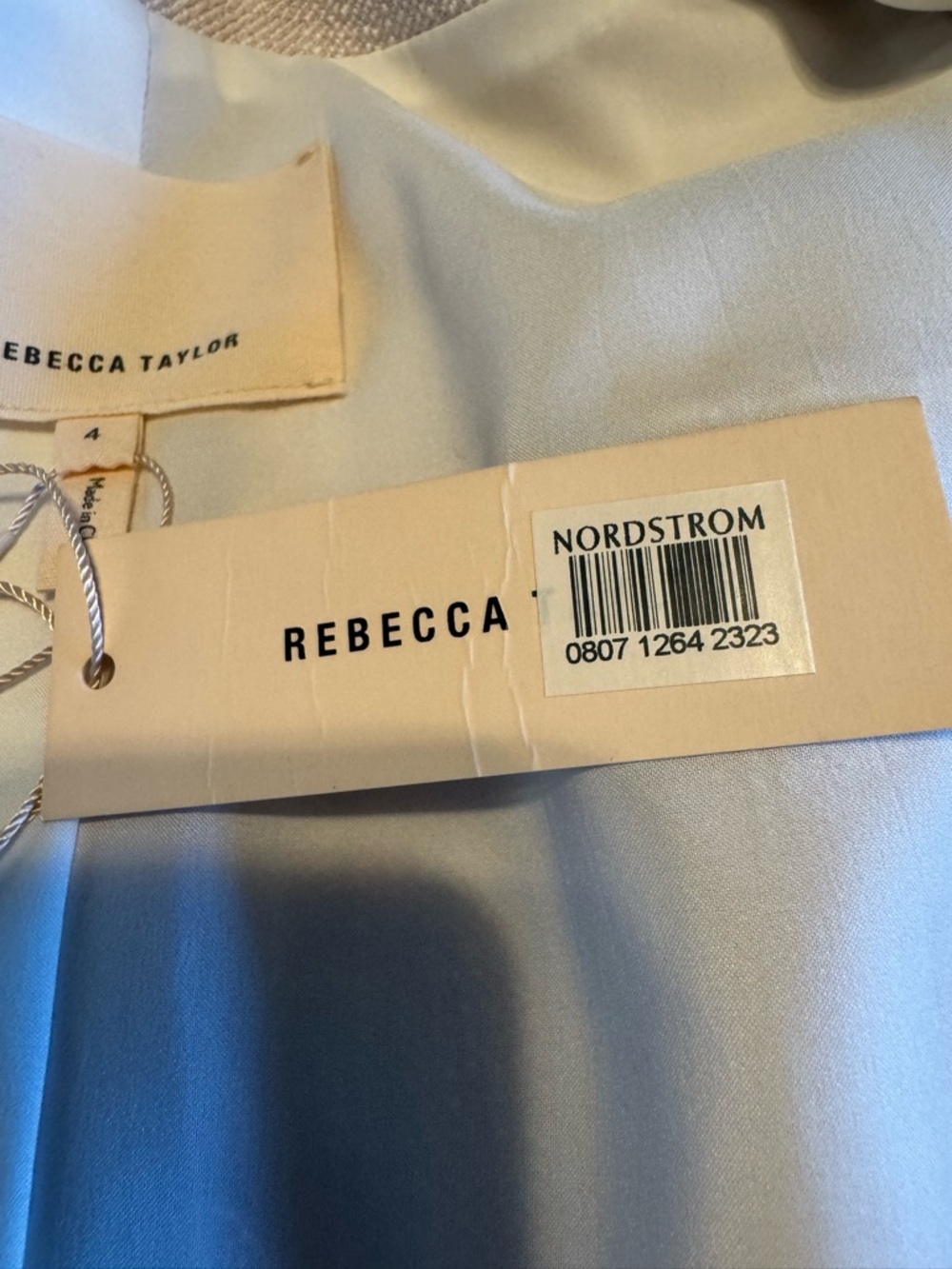 Rebecca Taylor Blush Pink Frayed Trim Zip Jacket - Picture 11 of 14